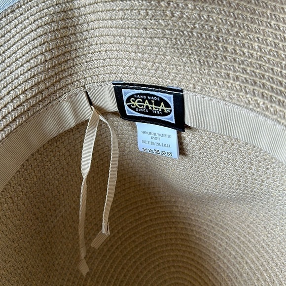 SCALA Nautical Tan Summer Hat - Picture 7 of 7